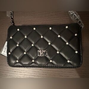 Badgley Mischka Diamond Quilted Crossbody